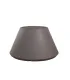 Vaso in resina da esterno interno per piante tondo conico design d.60x35h Stromboli Tortora