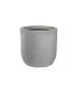 Vaso in resina da esterno interno per piante cilindro di design d.35x34h Raffaello Beige