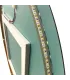 Specchio da bagno ovale retroilluminato reversibile OLIVIA LED 50x100 Made in Italy