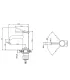 Miscelatore lavabo JOAN Cromo | Karag | AP SHOP