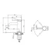 Miscelatore Bidet "Joan Cromo"| Karag | Ap shop