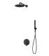 Set Doccia con Miscelatore Incasso A 2 Vie "Artemis Nero" I KARAG I Ap Shop