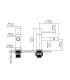 Miscelatore Bidet "Artemis Nero" I KARAG I Ap shop