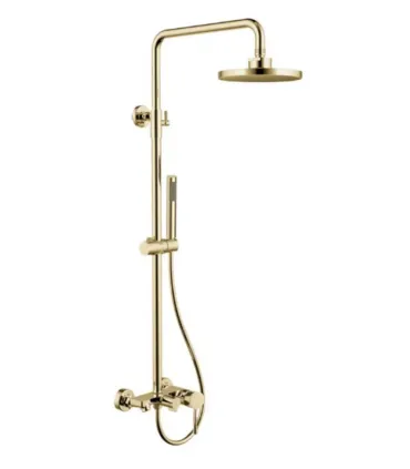 Colonna Doccia "Artemis Oro" con Miscelatore 3 Vie e Soffione Ø200 I KARAG I Ap shop