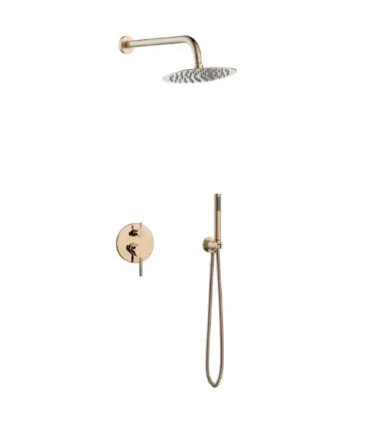 Set Doccia con Miscelatore Incasso a 2 Vie "Artemis Rose Gold" I KARAG I Ap shop