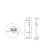 Miscelatore Lavabo Freestanding "Artemis Rose Gold" I KARAG I Ap shop