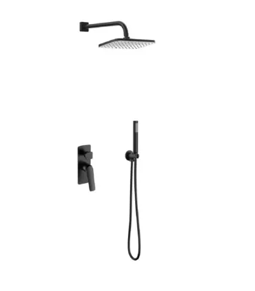 Set Doccia con Miscelatore Incasso A 2 Vie "Lea Gun Metal" I KARAG I Ap shop