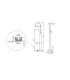Miscelatore Lavabo Freestanding "Lea Gun Metal" I KARAG I Ap shop