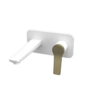 Miscelatore Lavabo da Incasso "Andare Bianco-Bronze" I KARAG I Ap shop