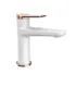 Miscelatore Lavabo "Andare Bianco- Rose Gold" I KARAG I Ap shop