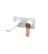 Miscelatore Lavabo da Incasso "Andare Bianco-Rose Gold" I KARAG I Ap shop