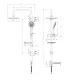 Colonna Doccia con Soffione Tondo "Easy" I Jacuzzi I Ap shop