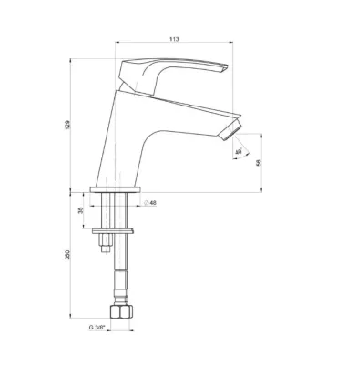 Miscelatore Lavabo "Lucente" Jacuzzi Cromo I JACUZZI I Ap shop