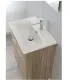 Mobile Bagno a Terra "Greta" 60cm in Nobilitato Melaminico Rovere di Tropea I Ap shop