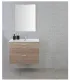 Mobile Bagno Sospeso "Greta" 80cm in Nobilitato Melaminico Rovere di Tropea I Ap shop