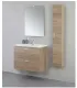Mobile Bagno Sospeso "Greta" 80cm in Nobilitato Melaminico Rovere di Tropea I Ap shop