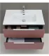 Mobile Bagno Sospeso "Burano" 80cm in mdf e pvc cannettato diverse finiture I Ap shop