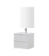 Mobile Bagno Sospeso "Rialto" 100cm in Nobilitato Melaminico Bianco Opaco I Ap shop