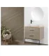 Mobile bagno per lavabo "Venus" 80cm in nobilitato melaminico ed mdf I Ap shop