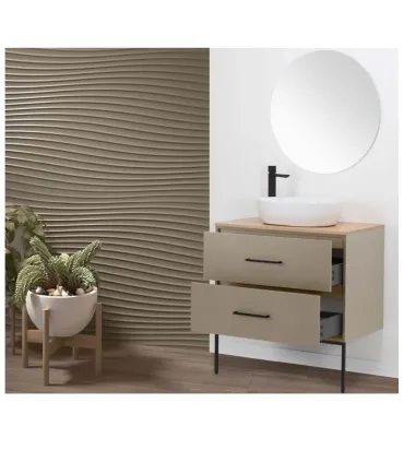 Mobile bagno per lavabo "Venus" 80cm in nobilitato melaminico ed mdf I Ap shop