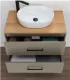 Mobile bagno per lavabo "Venus" 80cm in nobilitato melaminico ed mdf I Ap shop