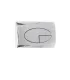 Placca Pucci "Eco" a Parete Cromo Due Pulsanti  80000522 I Ap shop