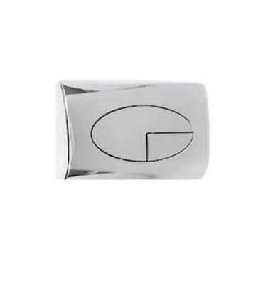 Placca Pucci "Eco" a Parete Cromo Due Pulsanti  80000522 I Ap shop