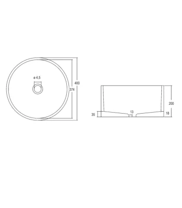 Lavabo "Mali Round" Cipì Collection I Ap shop