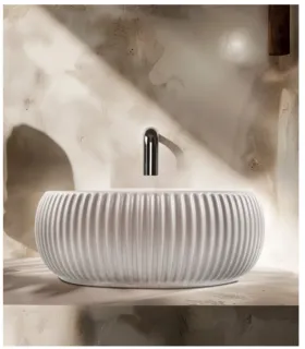 Lavabo "Plissè Round" Cipì CollectionI Ap shop