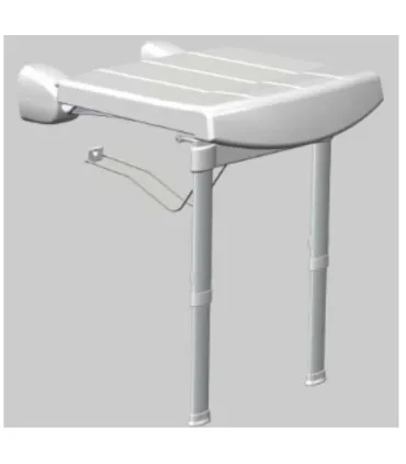 Sedile Ribaltabile da Muro con Gambe