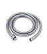 TUBO FLESSIBILE PER DOCCIA IN OTTONE CROMATO F 1/2" X F 3/8" CM 150