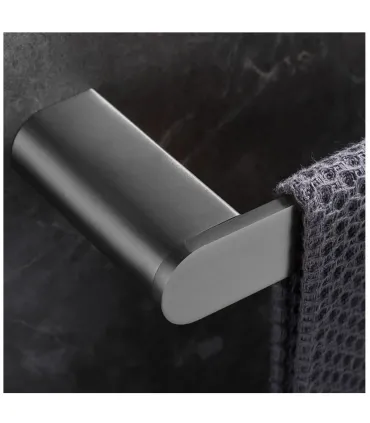 Portasalvietta a barra "Artemis Gun Metal" I KARAG I Ap shop
