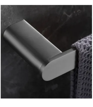 Portasalvietta a Muro "Artemis Gun Metal" I KARAG I Ap shop