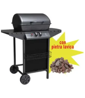Barbecue a Gas Due fuochi "Matera"