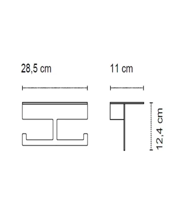 Portarotolo Doppio "NEO" 8422 I KARAG I Ap shop