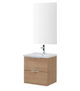 Composizione bagno "Rialto" 60 cm in nobilitato melaminico Rovere I Ap shop
