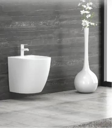 Bidet Sospeso "Milos" finitura Bianco Opaco