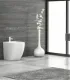 Bidet Filo Muro "MILOS" bianco lucido I KARAG I Ap shop