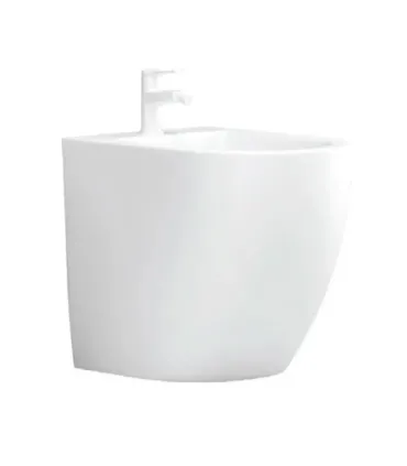Bidet Filo Muro "Milos" finitura Bianco Opaco I KARAG I Ap shop