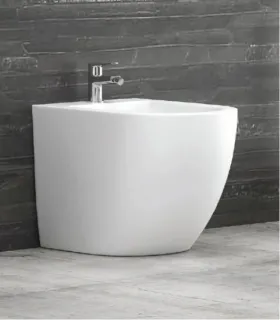 Bidet Filo Muro "Milos" finitura Bianco Opaco I KARAG I Ap shop