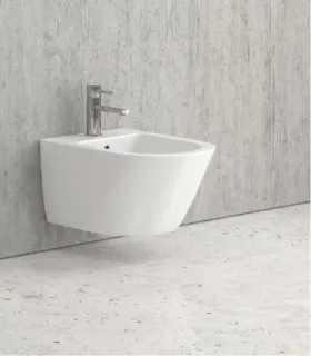 Bidet Sospeso "Zina" Finitura Bianco Lucido I KARAG I Ap shop