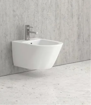 Bidet Sospeso "Zina" Finitura Bianco Lucido I KARAG I Ap shop