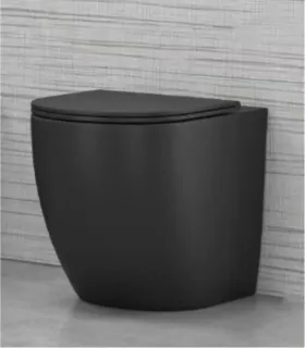 Vaso Filo Muro "Milos" finitura Nero Opaco