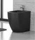 Bidet Filo Muro "Milos" finitura Nero Opaco