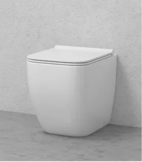 Vaso Filo Muro"LT" cm 60 Finitura Bianco Lucido