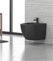 Bidet Sospeso "Milos" finitura Nero Opaco