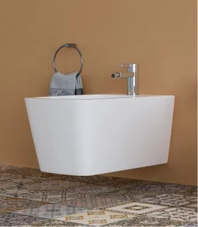 Bidet Sospeso "LT" 53 cm Finitura Bianco Lucido