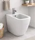 Bidet Filo Muro "lt" cm 60 finitura Bianco Lucido I KARAG I Ap shop