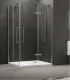 Box Doccia "Tinos 100" diverse finiture con Cristallo Trasparente 8 mm I KARAG I Ap shop