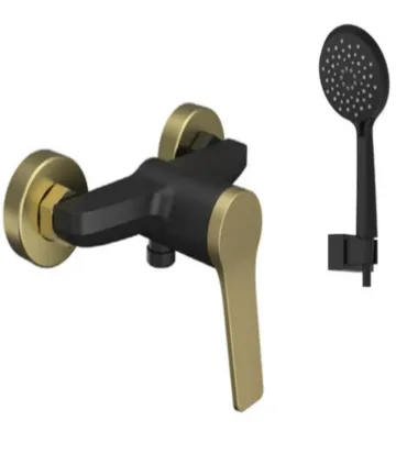 Miscelatore Doccia "andare Nero-bronze"